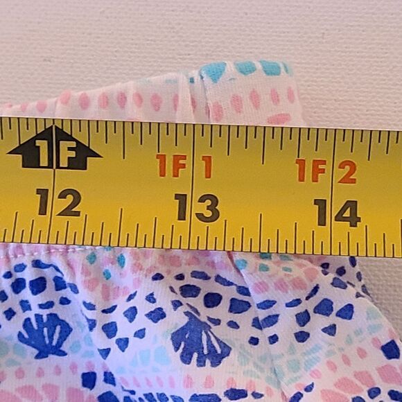 Talbots Elastic Waist Seashell Print Skirt Size SP - Picture 5 of 7